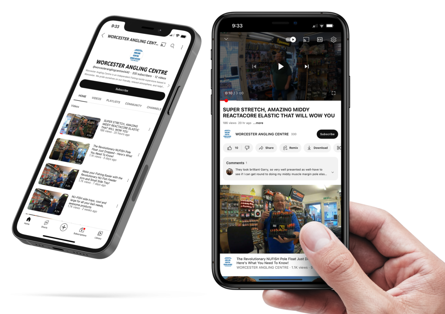 Worcester Angling Centre Fishing Tackle Store in Worcester