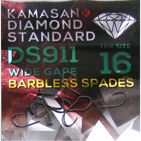 911 KAMASAN DIAMOND STANDARD HOOK RANGE ALL SPADES
