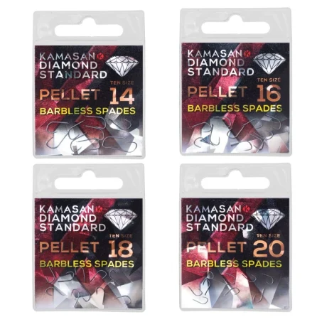 DS PELLET KAMASAN DIAMOND STANDARD HOOK RANGE ALL SPADES
